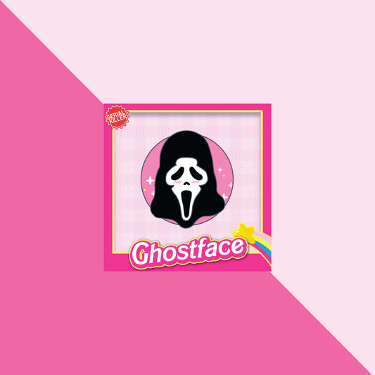 GhostFace Doll Box Girl | Acrylic Pin