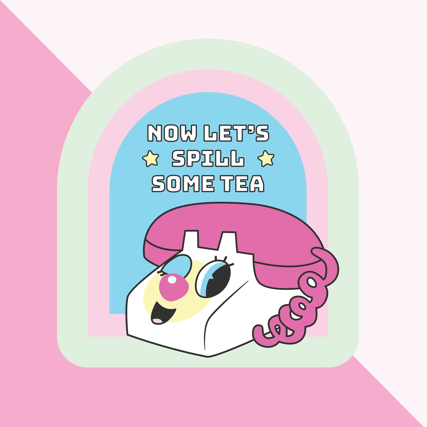 Spill Some Tea  | Sticker