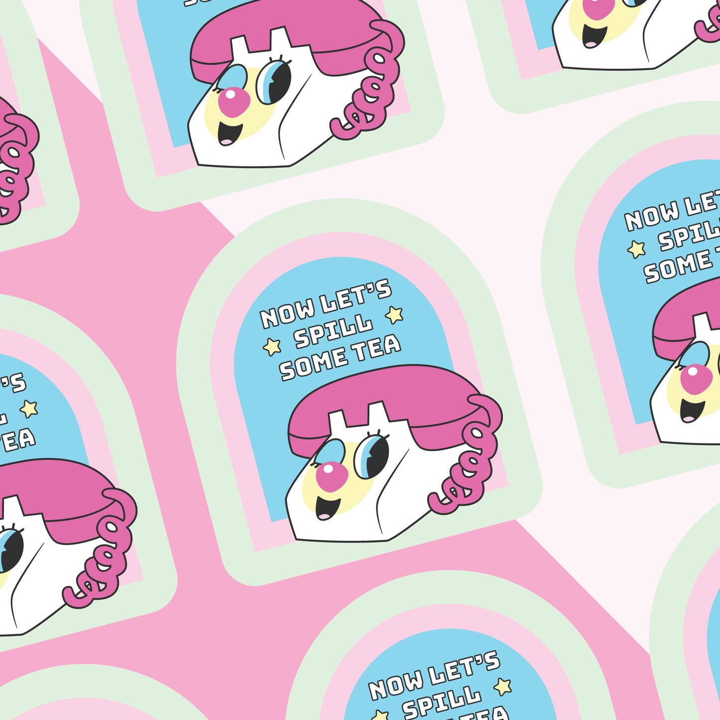 Spill Some Tea  | Sticker