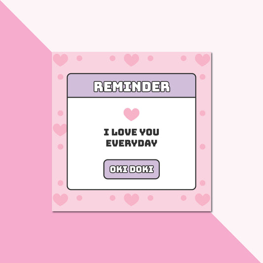 I Love You Everyday  | Sticker