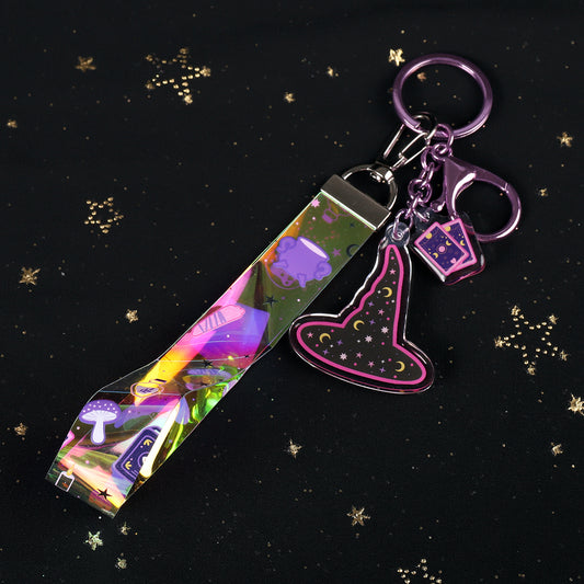 Witchy Pastel | Lanyard Keychain