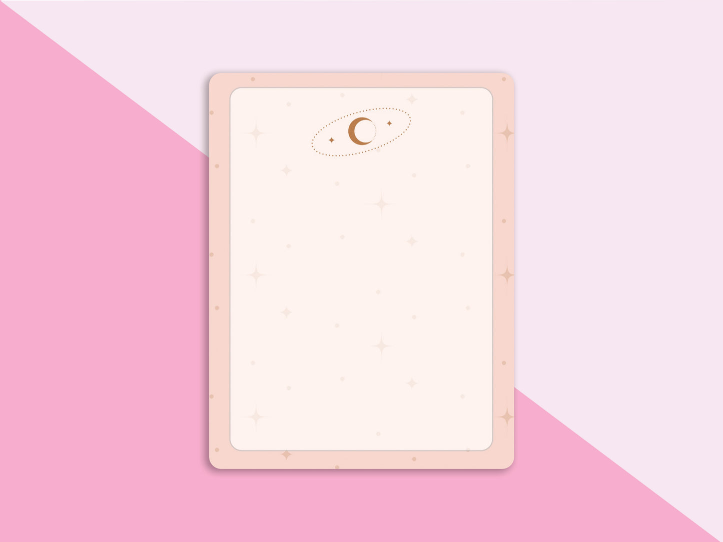 Gold Moon | 50 Sheets Notepad