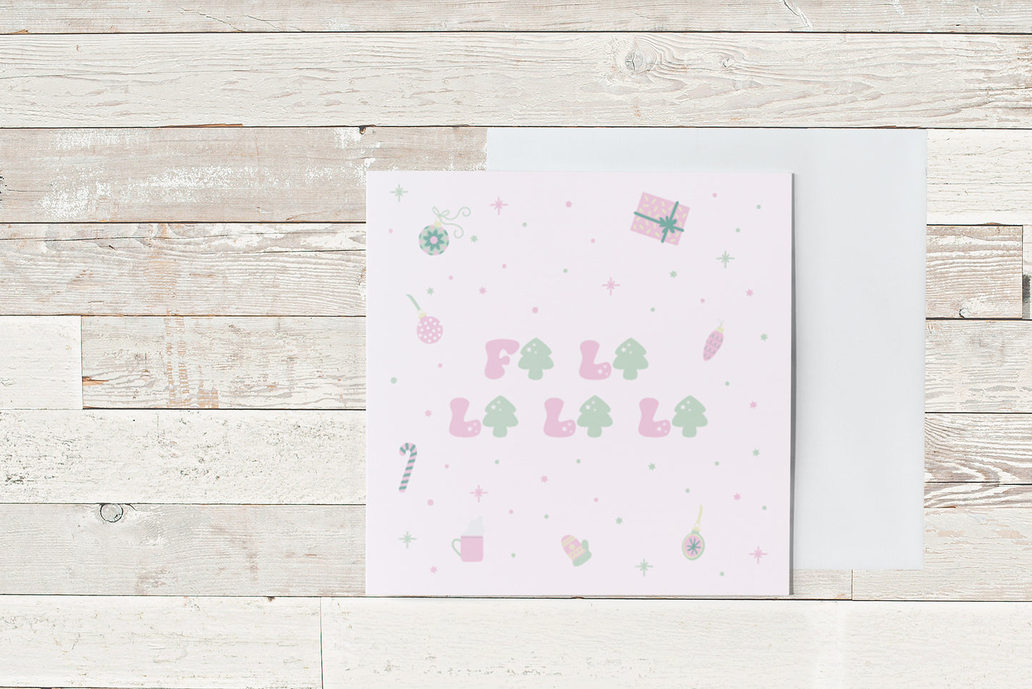 FA LA LA LA | Greeting Card