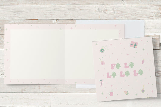 FA LA LA LA | Greeting Card