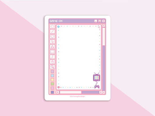 Game On | 50 Sheets Notepad