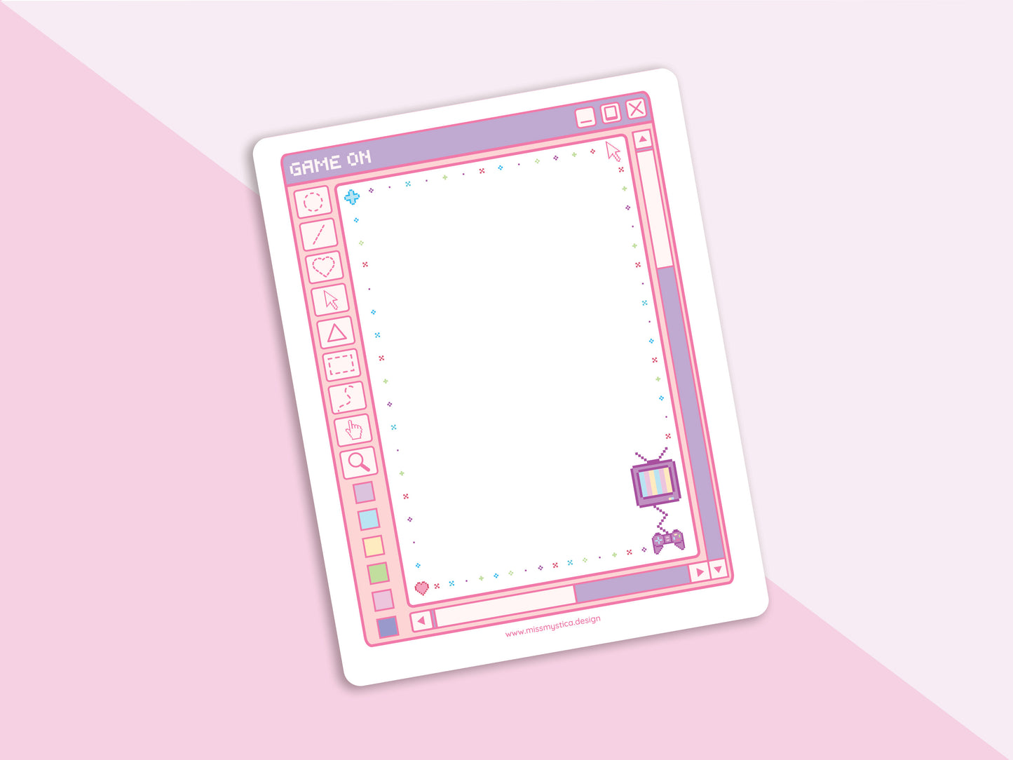 Game On | 50 Sheets Notepad