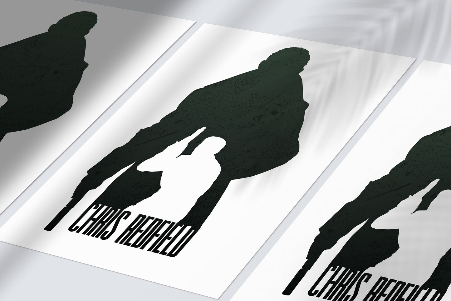 Resident Evil 1-Resident Evil 8 Chris Redfield Art Print | Past and Present Game Art