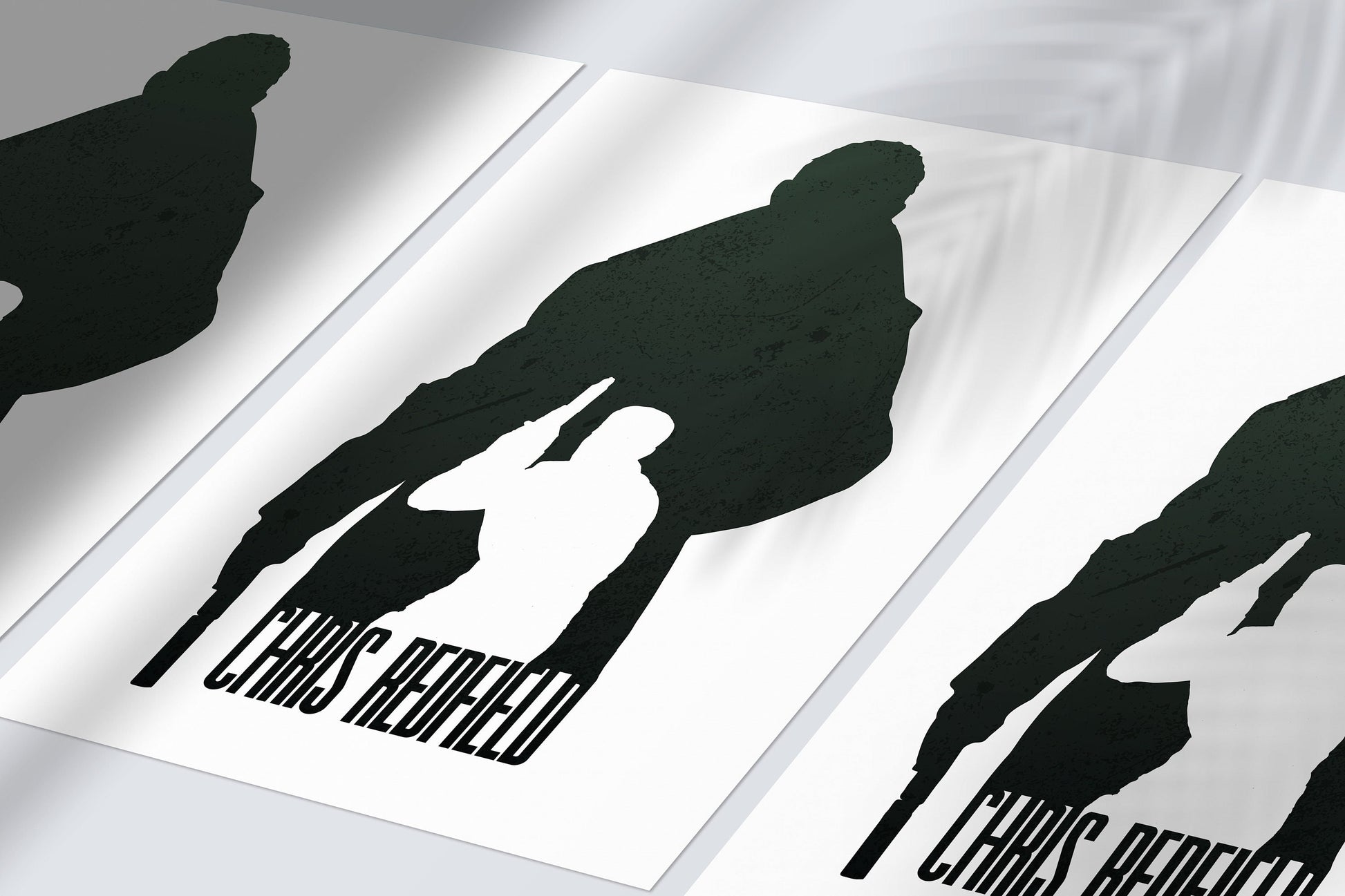 Resident Evil 1-Resident Evil 8 Chris Redfield Art Print | Past and Present Game Art