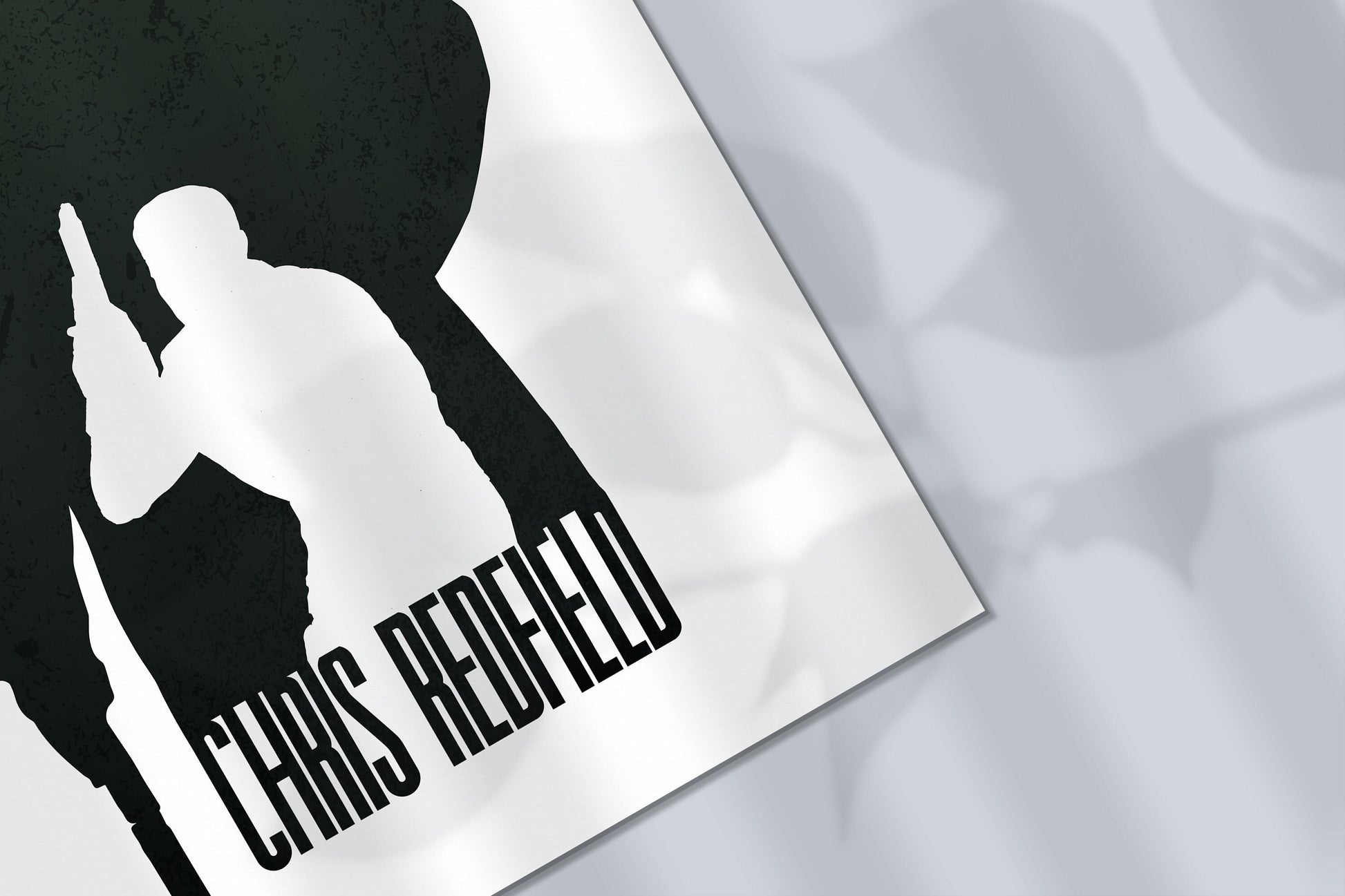 Resident Evil 1-Resident Evil 8 Chris Redfield Art Print | Past and Present Game Art