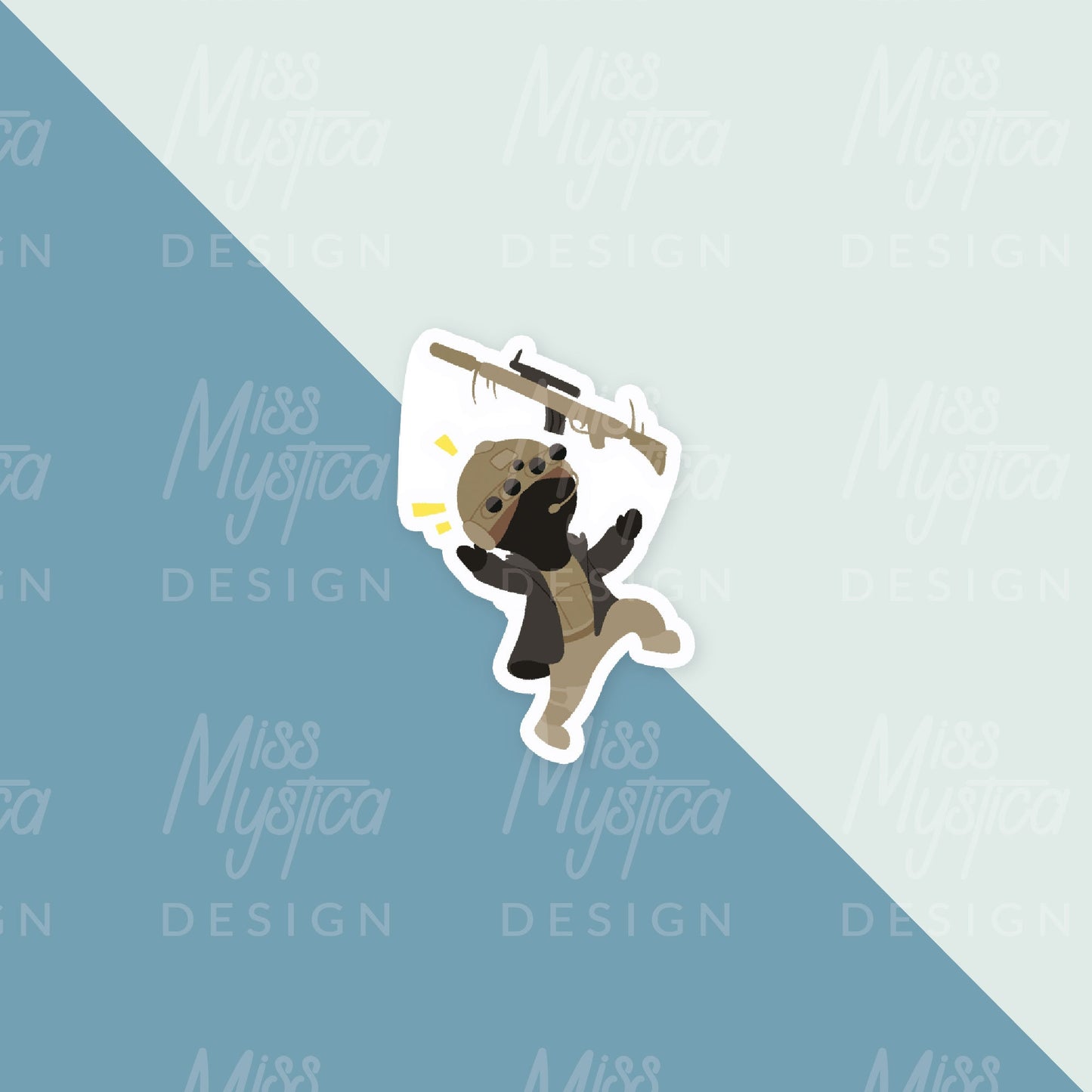 Resident Evil 8 Village Puppet style Sticker | Chris Redfield, Ethan, Rose, Canine, Umber eyes