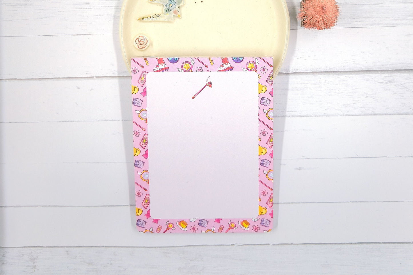 Kawaii Sakura Notepad | Memopad | Stationery Pad | Kawaii Pad | Letter Paper | 50 Sheets