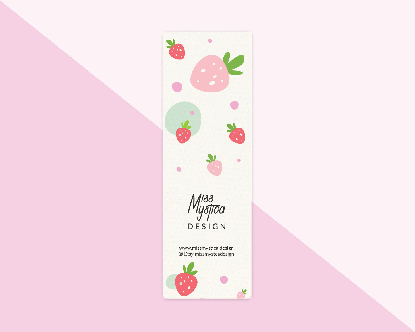 Strawberry Sweetness | Bookmark