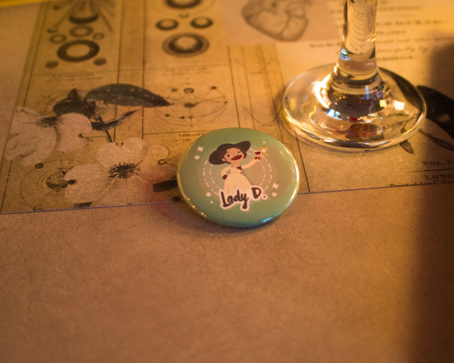 Resident Evil 8 Puppet Button Pins | Angie, Lady Dimitrescu, Miranda, Heisenberg, Moreau