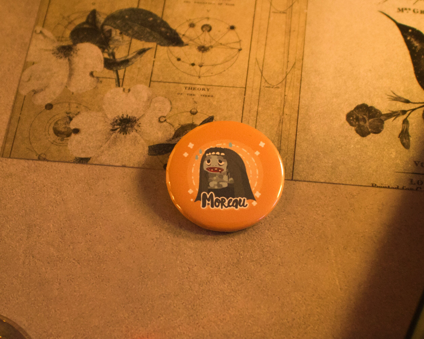 Resident Evil 8 Puppet Button Pins | Angie, Lady Dimitrescu, Miranda, Heisenberg, Moreau