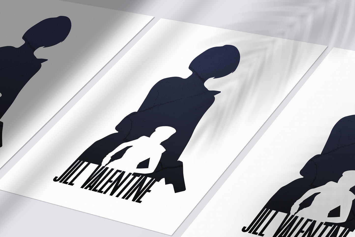 Resident Evil 1-Resident Evil 3 Jill valentine Art Print | Past and Present Game Art