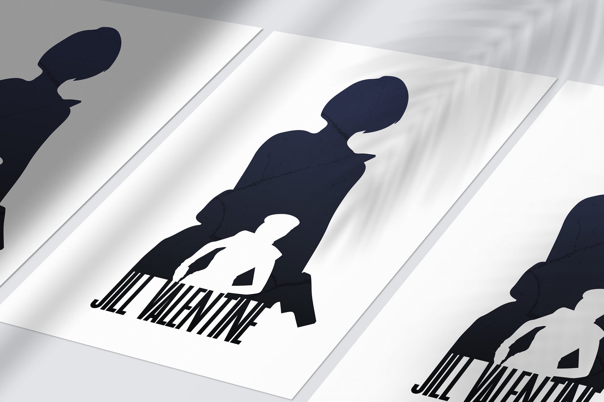 Resident Evil 1-Resident Evil 3 Jill valentine Art Print | Past and Present Game Art