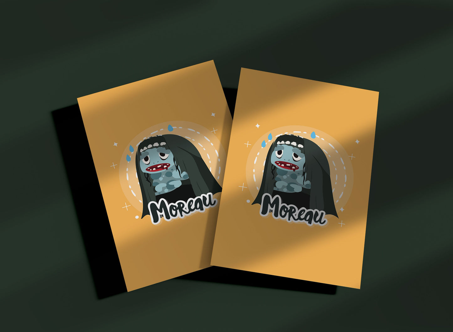 Resident Evil 8 Village Moreau, Miranda, Alcina Dimitrescu, Heisenberg and Angie Art Print