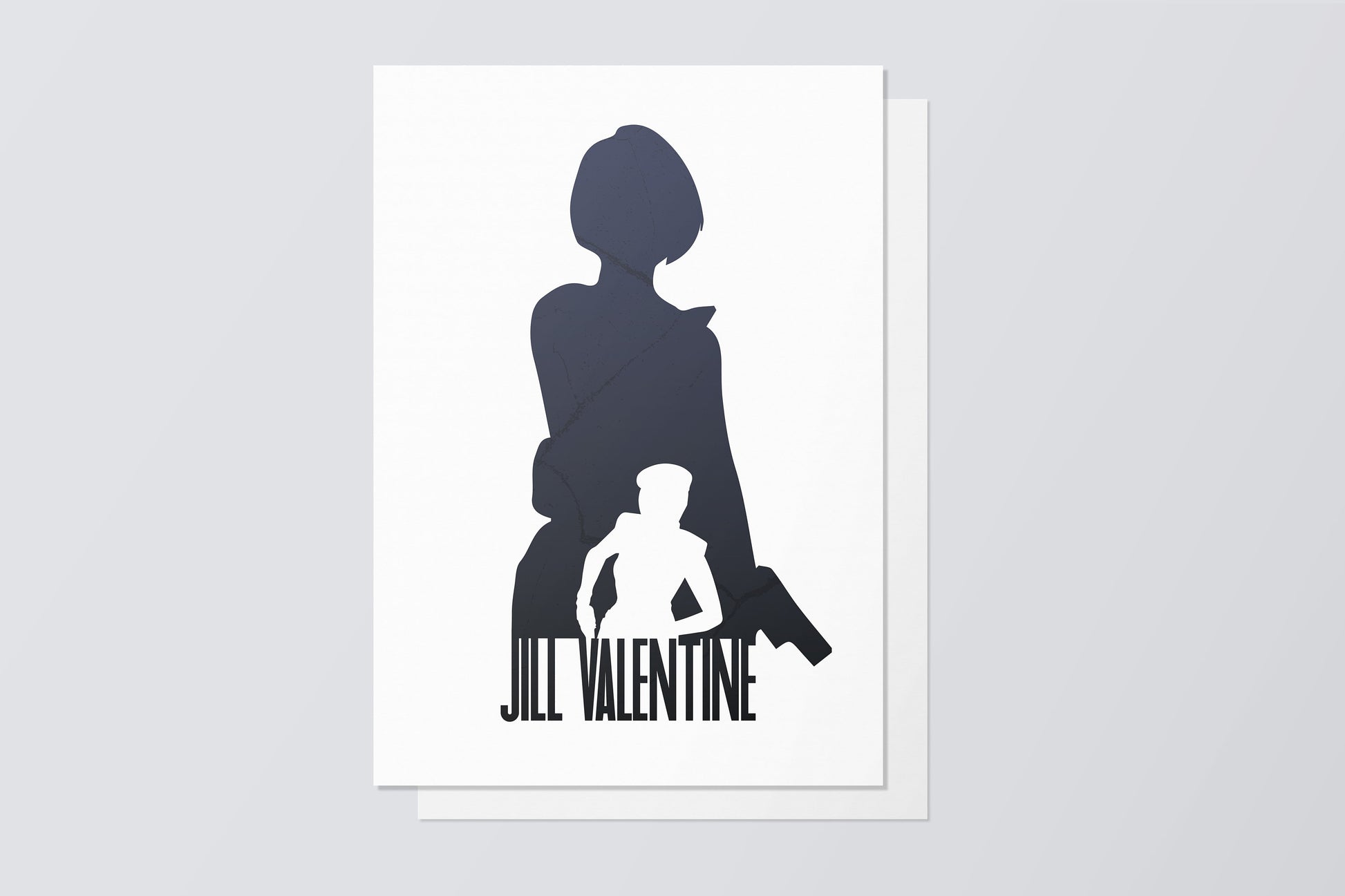 Resident Evil 1-Resident Evil 3 Jill valentine Art Print | Past and Present Game Art