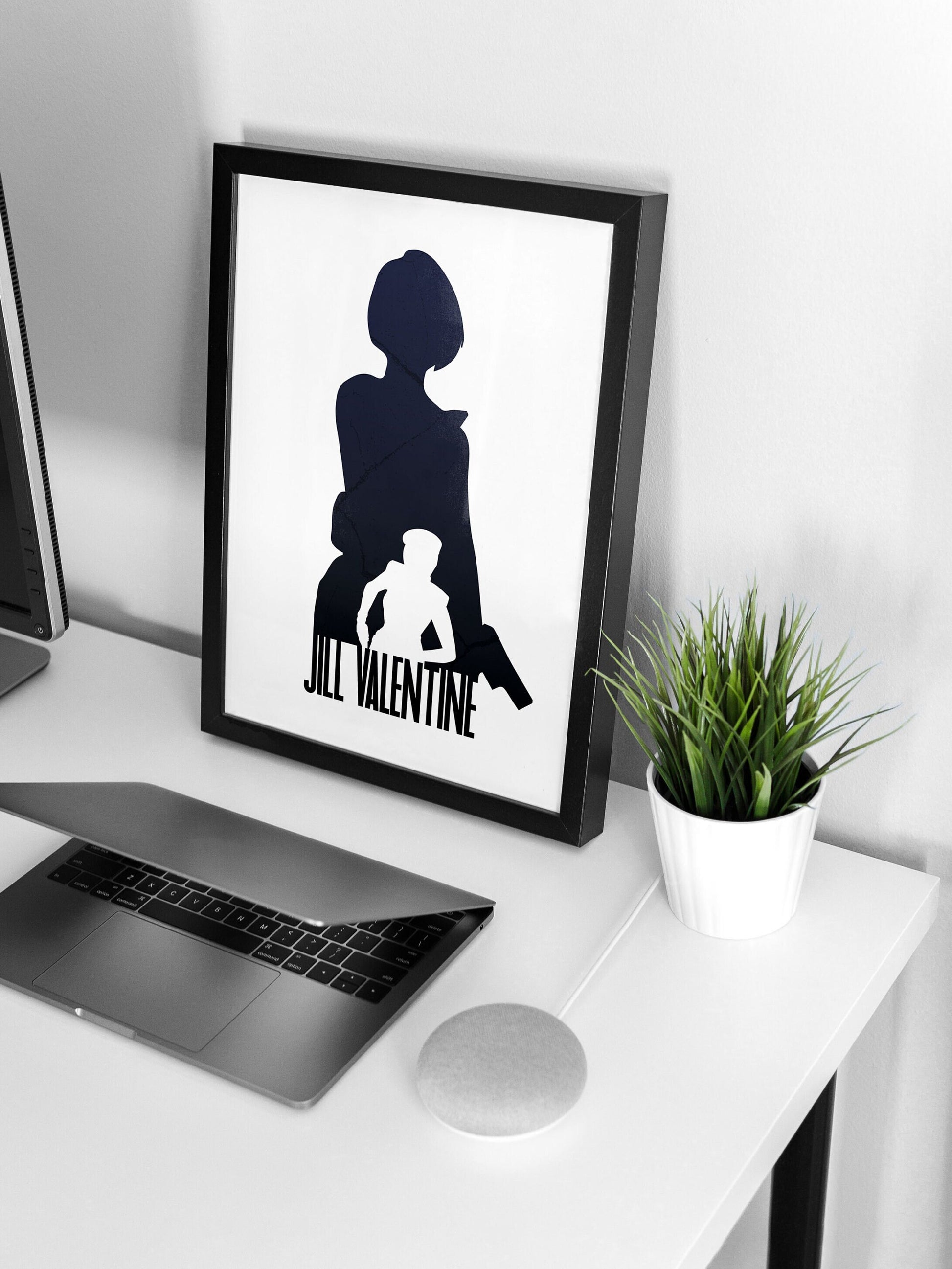 Resident Evil 1-Resident Evil 3 Jill valentine Art Print | Past and Present Game Art