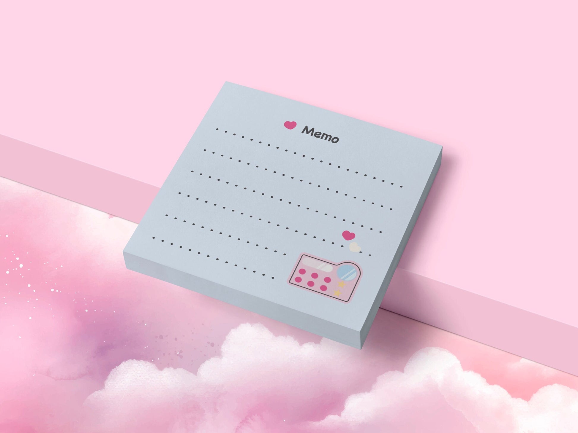 Magical Girl Moonie Communicator Memo Sticky Notes | 50 Sheets