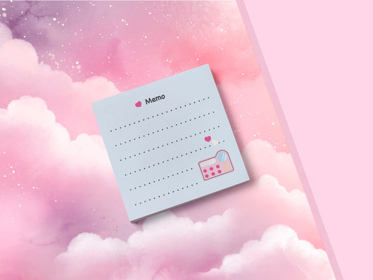 Magical Girl Moonie Communicator Memo Sticky Notes | 50 Sheets