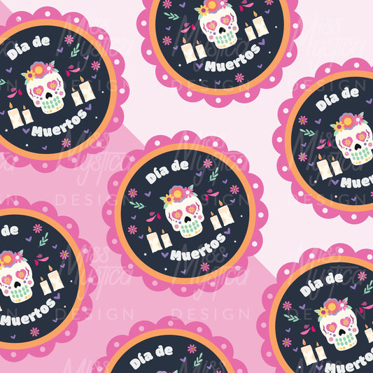 Dia de muertos | Vinyl Sticker