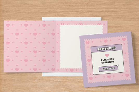 Cute Love Card | Greeting Card of love | Anniversary