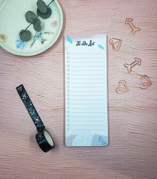 Leafy To do List Notepad | Checklist | Daily Planner | Memopad | 50 Sheets