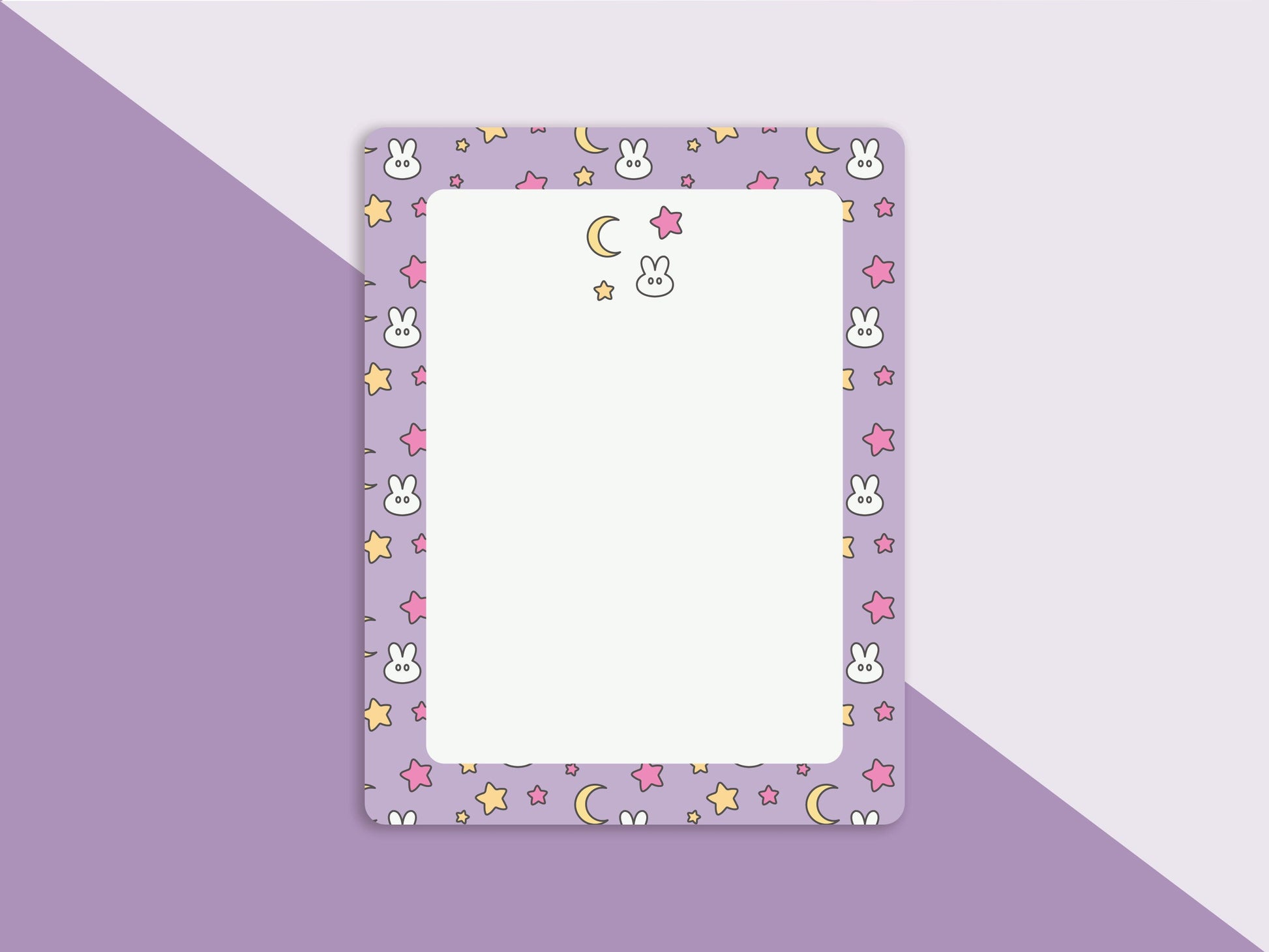 Usagi Notepad | Memopad | Stationery Pad | Kawaii Pad | Letter Paper | 50 Sheets